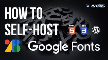 How to self-host Google Fonts locally for GDPR and faster Pages  | HTML CSS & WordPress