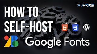 How to self-host Google Fonts locally for GDPR and faster Pages  | HTML CSS & WordPress