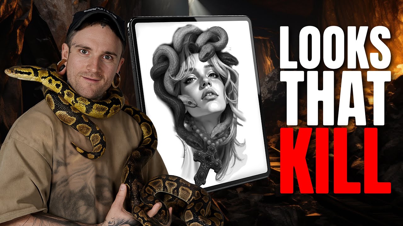 Подробности: татуировки со змеями и драгоценностями