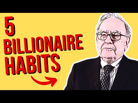 5 Success Habits That Made Warren Buffet a Rich Billionaire