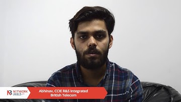 Abhinav, CCIE R&S Int. Student Gets Job Placement @ BT | Network Bulls
