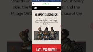 APEX LEGENDS BATTLE PASS ITEMS AND RELEASE DATE!