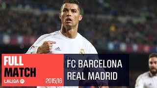 ELCLÁSICO FC Barcelona vs Real Madrid (1-2) 2015\/2016 FULL MATCH