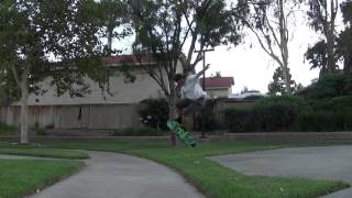 Jamies impossible over small grass gap
