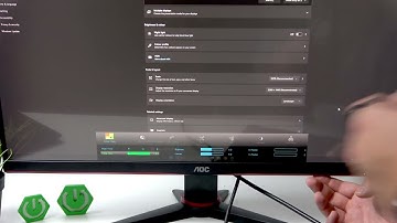 AOC C27G2ZE/BK – How to Enable Bright Frame