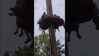 Water And Windmill Towers Ride At Paultons Park