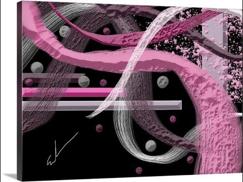 Abstract Digital Painting/Krita Art/ Beautiful Art Made Easy