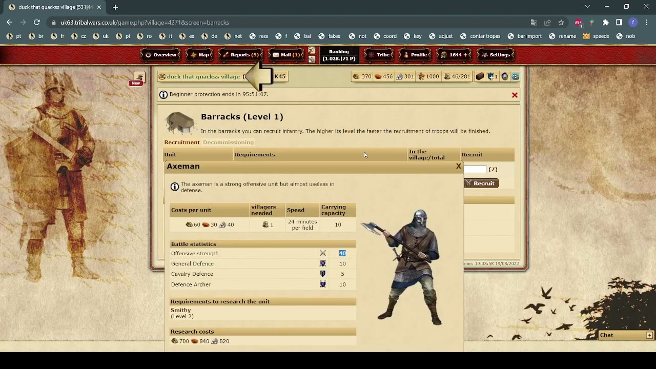 Beginner to pro in tribalwars #1 - The absolute basics