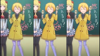 [100oj] Enlarge and Frame-Interpolation on an ancient Flash animation of 100% Orange Juice
