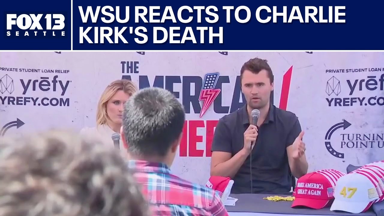 Washington State University reacts to Charlie Kirk's death | FOX 13 Seattle