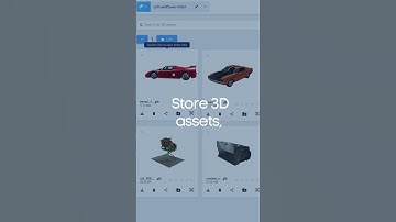 Managing 3D assets doesn