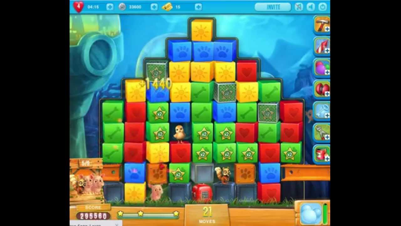 Pet Rescue Saga level 727 no hammers 😈 ►TOBIAS DEAMON◄