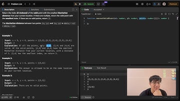 Leetcode: 1779 Find Nearest Point (Easy) | Typescript (Español)