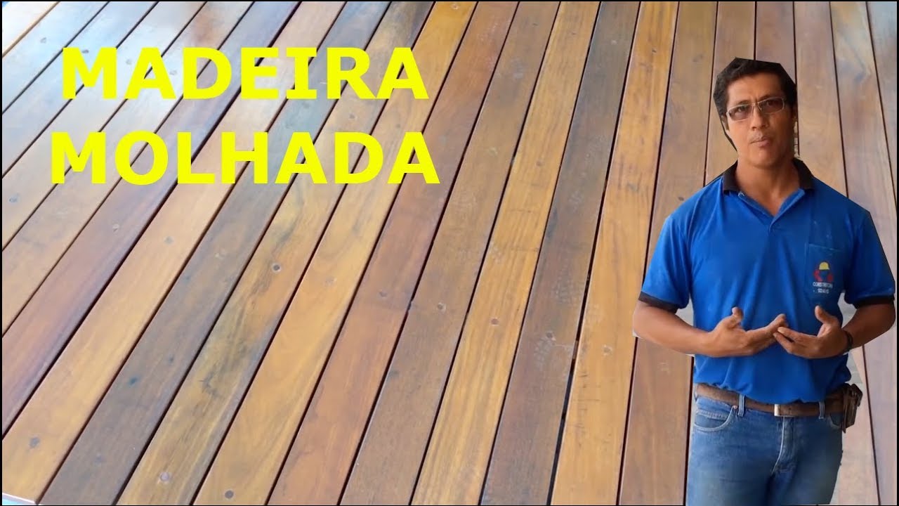 TRABALHO COM MADEIRA PARA ÁREA MOLHADA