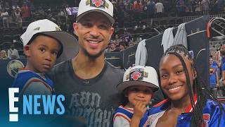See Knicks Star Josh Hart's Sons Take Over Press Conference Interview in Adorable Moment