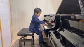 J.S. Bach: Two-Part Invention No.14 in B-flat major - Suppakrit Payackso (Age 8)
