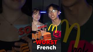 GUESS THE FRENCH FRIES CHALLENGE
