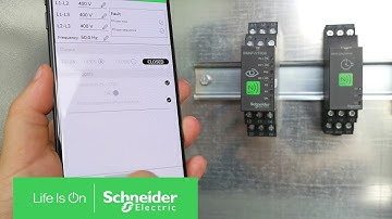 Wie verwendet man den Simulator beim RMNF22TB30 NFC-Drehstromwächter in der App Zelio NFC?