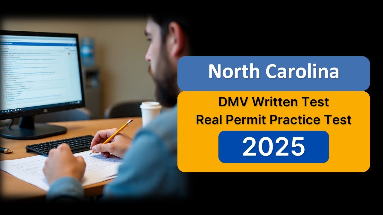 North Carolina DMV Written Test 2025 – Real Questions & Answers