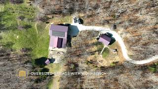 Home on 39 acres for sale in Harrison, Arkansas