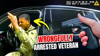 Dash Cam Reveals Corrupt Cop Loosing His Temper And Falsely Arresting Veteran