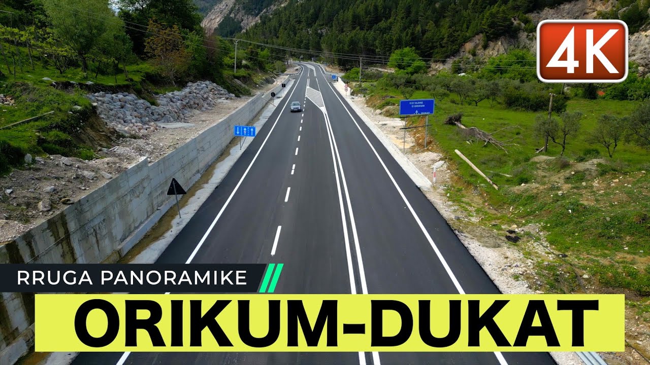 ORIKUM - DUKAT 🚘 ASFALTOHET RRUGA E RE 🚖 GATI HAPJA E TUNELIT TE LLOGARASE PER SEZONIN TURISTIK