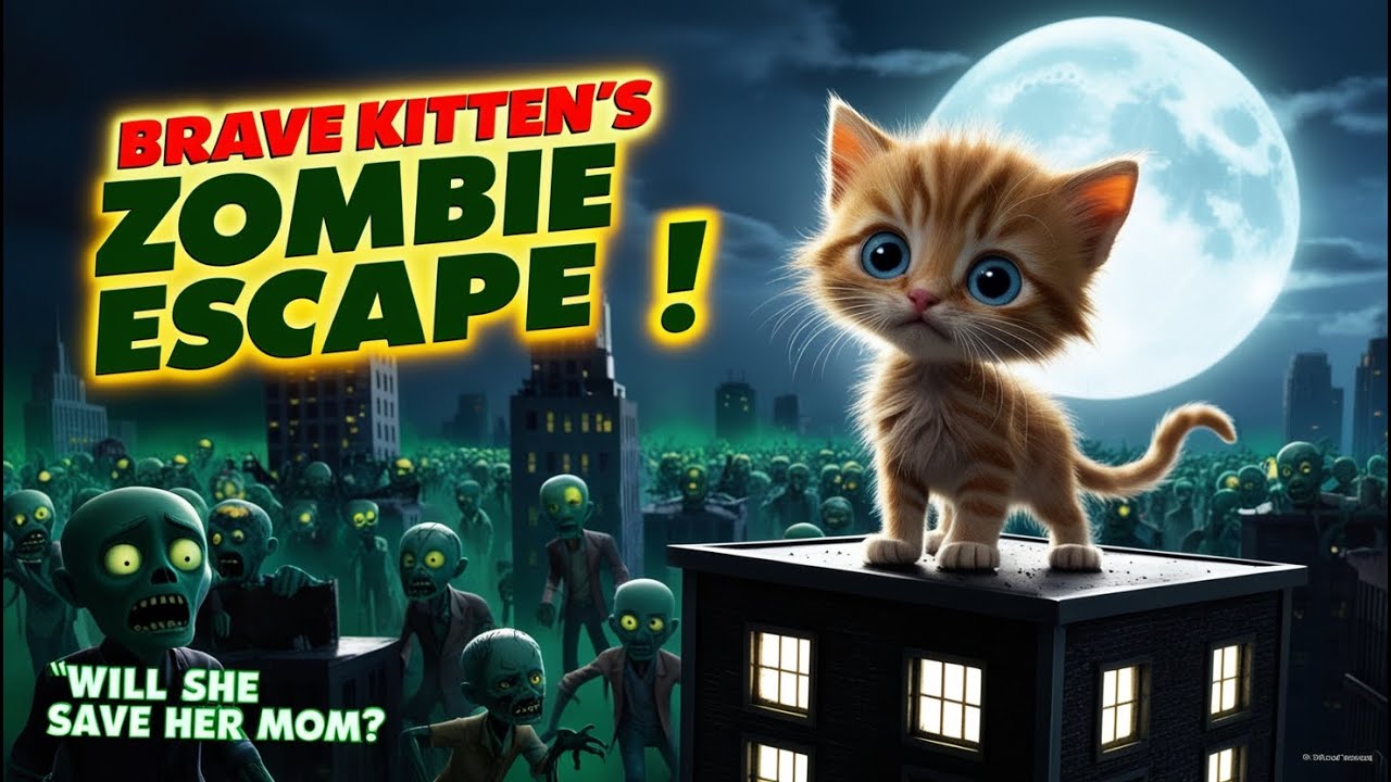 Zombie Apocalypse: The Brave Kitten Who Saved the City and Her Mom ...