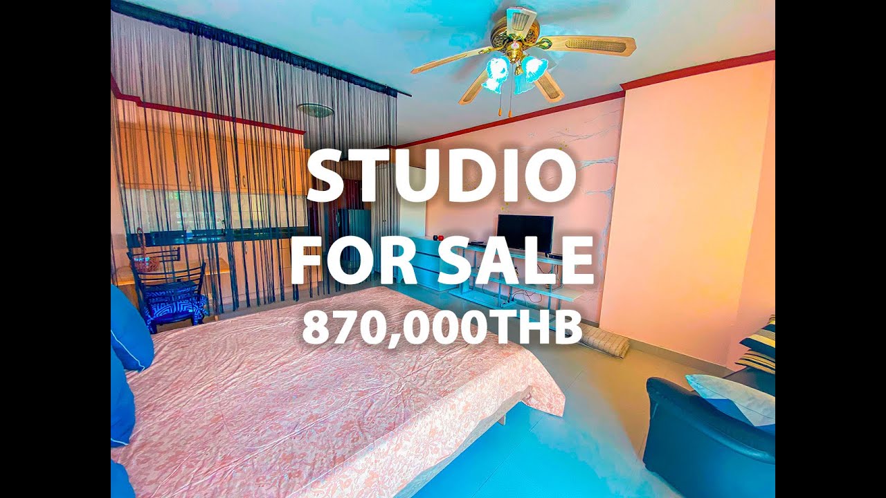 Studio apartment for sale View Talay 1 Condominium 
