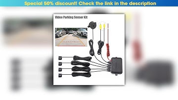 Top Video Parking Sensor Kit Car Reverse Backup Radar Assistance Auto Monitor Digital Display Car M