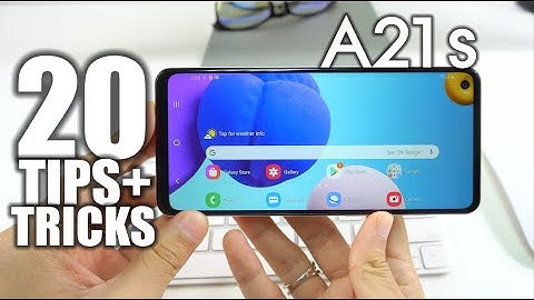 20 Best Tips & Tricks for Samsung Galaxy A21s