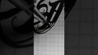 Custom Chicano Script Lettering Drawing Alphabet 'I' Custom Chicano Script Lettering Drawing Alphabet 'I'