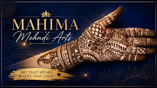 New mehndi design🍃front hand tutorial #heenaartist #newmehndidesign #bridalmehndidesign #heenadesign