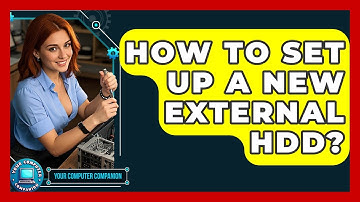 How To Set Up A New External HDD? - Your Computer Companion