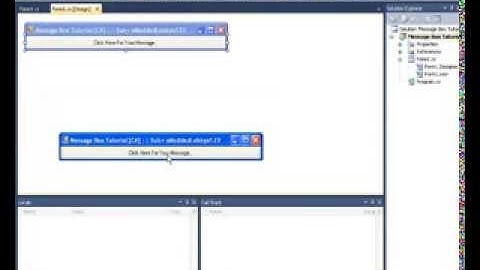 How To Make A Pop Up Message In C# [Tutorial]