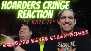 WE React to Hoarders Cringe - This Hoarder HATES a Clean House - Wants Junk Back