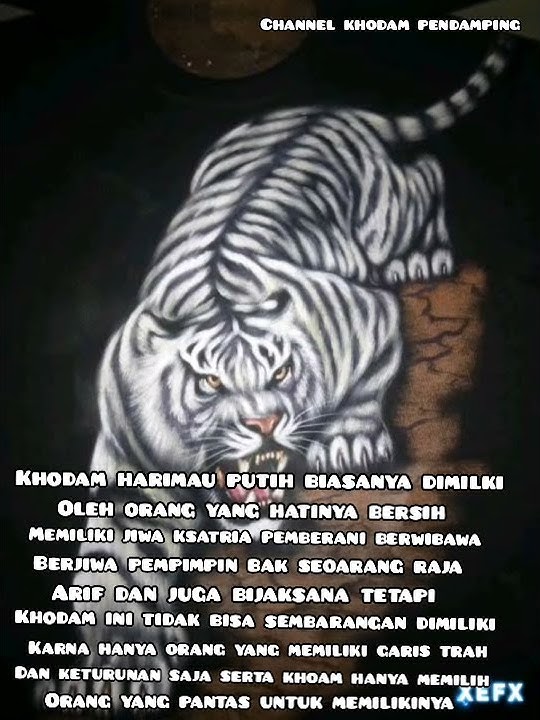story wa khodam harimau putih versi lagu  viral salam jumpai kami di sini
