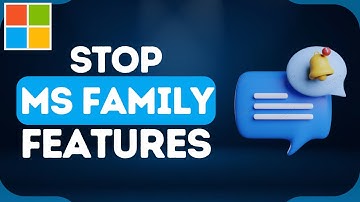 How To Stop Microsoft Family Features Pop-Up | Disable Microsoft Family Features (2024)