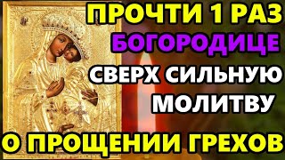 Самая Сильная Молитва Богородице о прощении грехов! ВКЛЮЧИ И БОГОРОДИЦА ПРОСТИТ! Православие