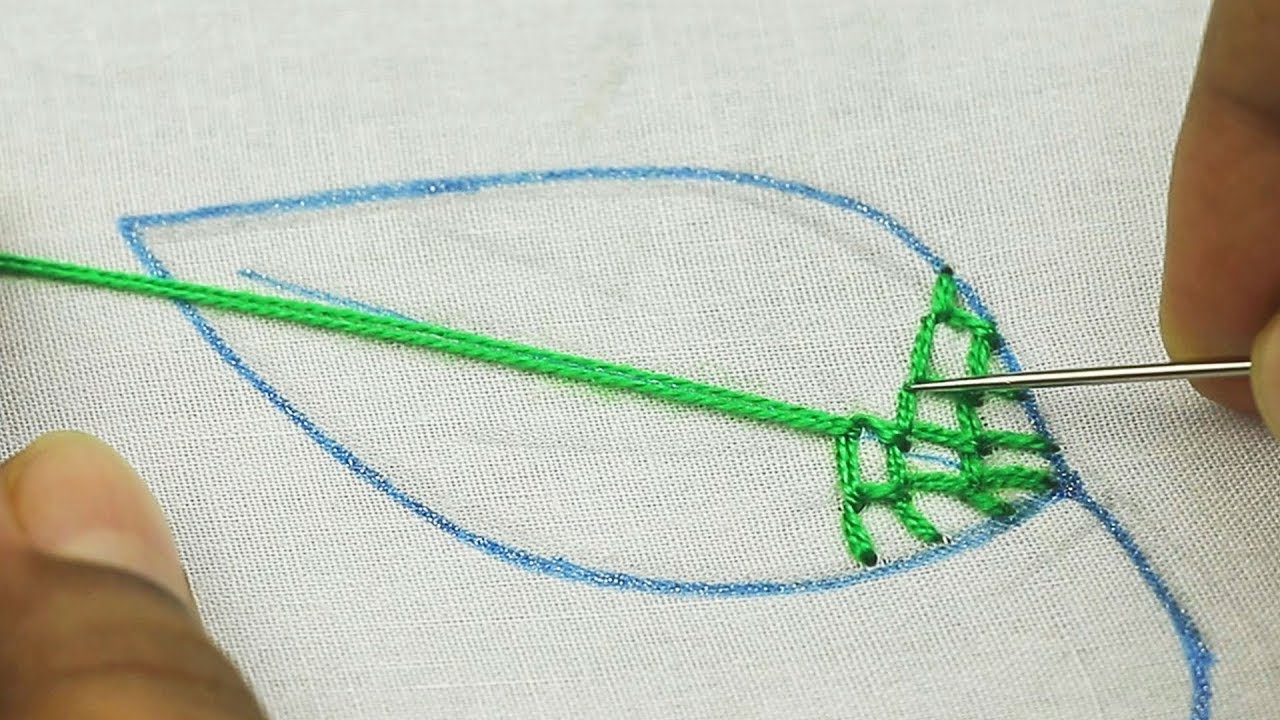 hand embroidery for beginners: checkered stitch, net stitch, whipped back stitch / bordado a mano