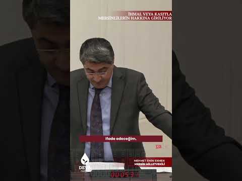 İhmal Veya Kasıtla Mersinlilerin Hakkına Giriliyor