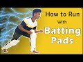 How to Run with Batting Pads | Run Faster with Cricket Pads #shorts #battingpads