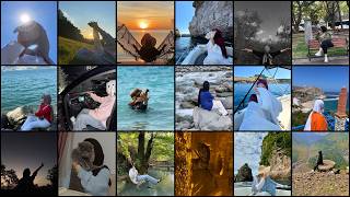 🦋Aesthetic Hijabi Travel Girl🧕🏼 DP For WhatsApp & Instagram🥀🌿 Sea View Sunset & Nature DPs 2026💖✨... screenshot 4