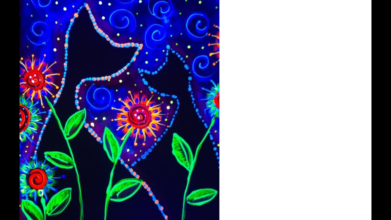 smART Class: Black Light Painting and Cupid Tracks