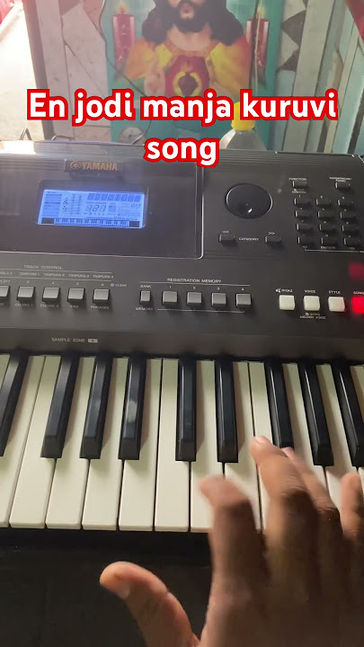 En jodi manja kuruvi song notes #tuneofjebastin #whatsappstatussong #keyboardclass
