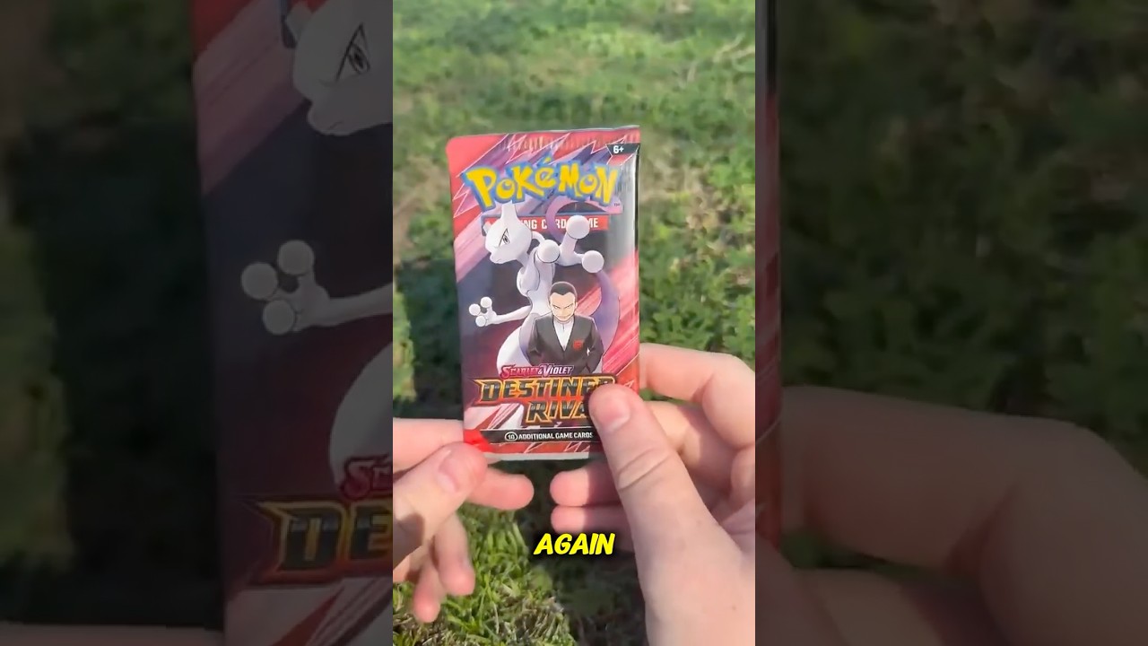 Is It Luckier Opening Pokémon Card Packs... While Touching Grass!?