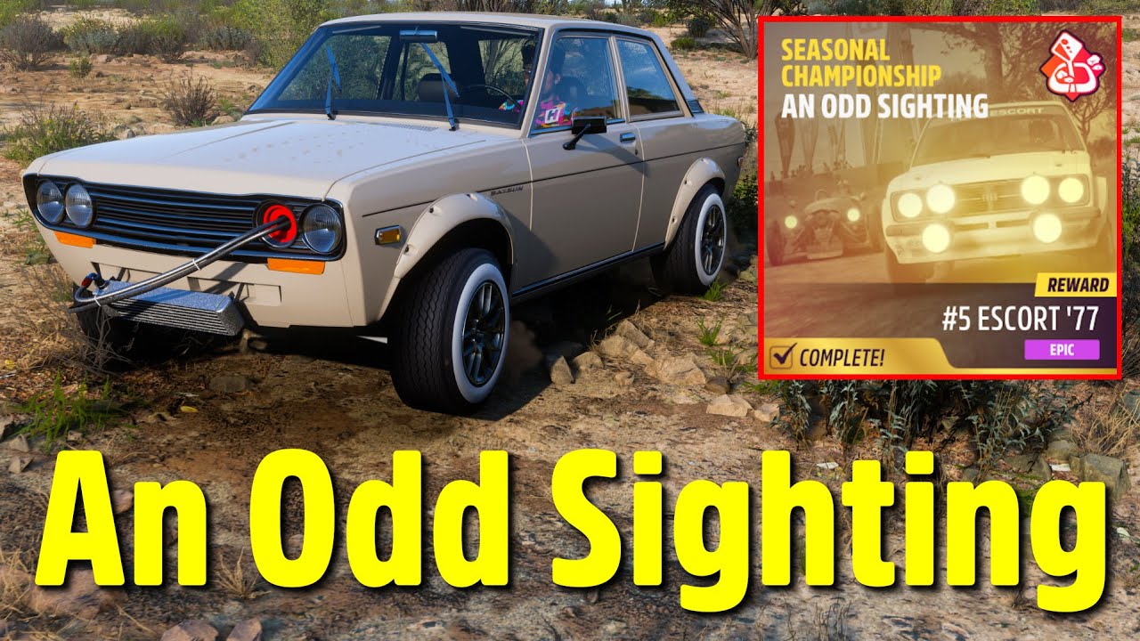 Forza Horizon 5 An Odd Sighting Seasonal Championship + Tune Code