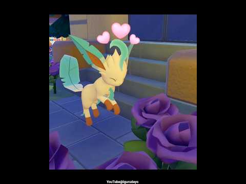 リーフィア☘️Leafeon #ポケモン #ぽこあポケモン #pokopia
