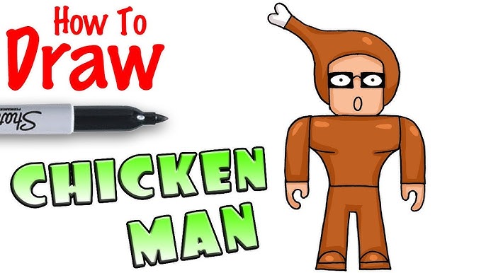 How to Draw Builderman  Roblox (Drawing Videos Step by Step) 