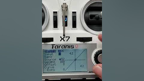 Taranis Q x7 setup