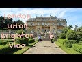 Visiting London, Luton, Brighton in one week | Vlog #7